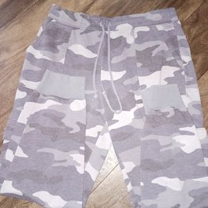 Pink camo joggers